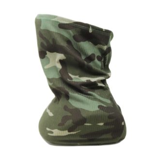 Adults Poly Spandex Ribbed Neck Gaiter— Camo